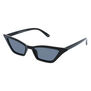 Black cat-eye sunglasses